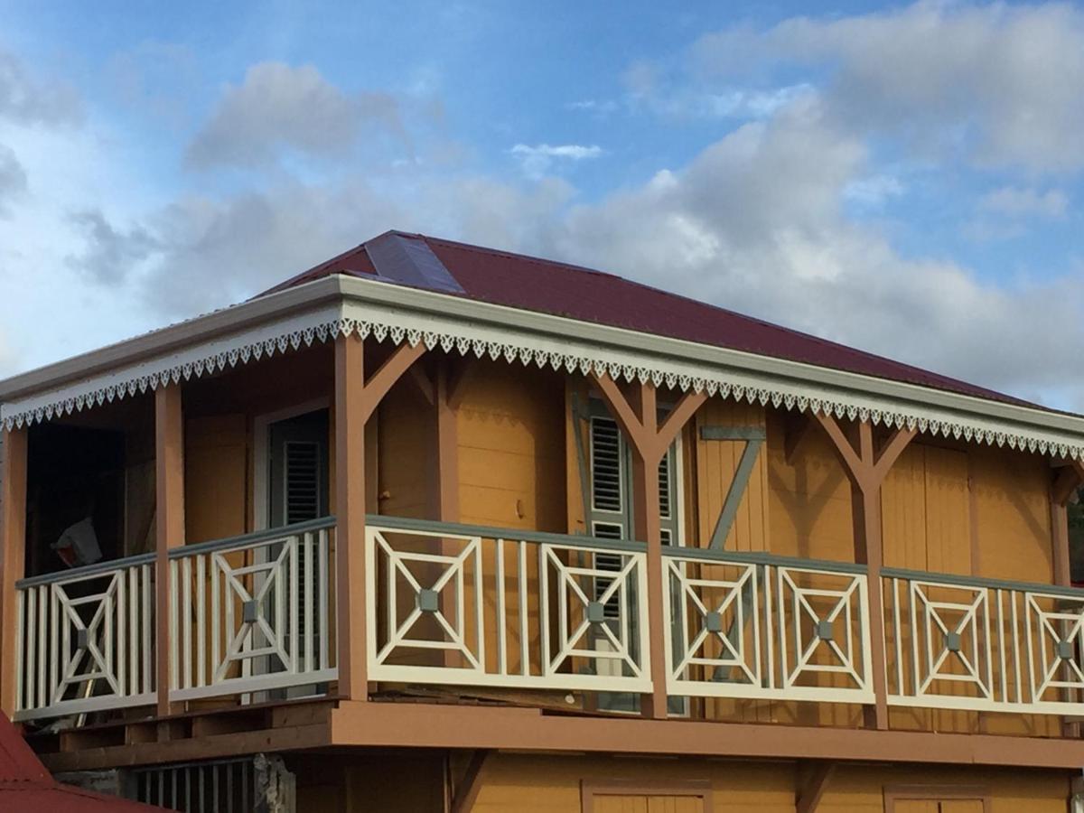 Habitation Baliache - Maison Creole Avec Jardin Privatif, Plage A 200M Deshaies Exteriör bild