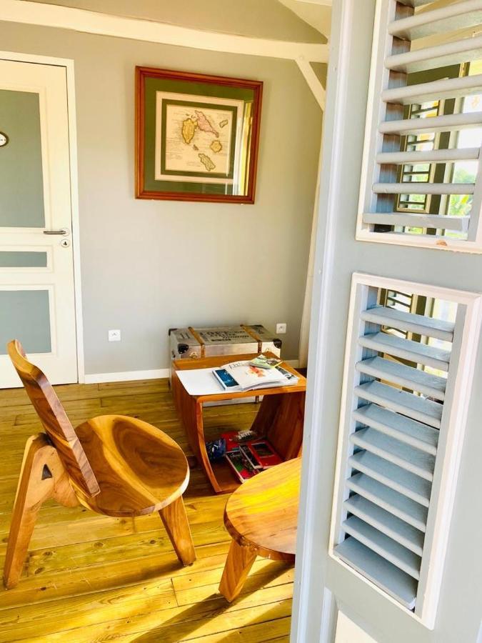 Habitation Baliache - Maison Creole Avec Jardin Privatif, Plage A 200M Deshaies Exteriör bild