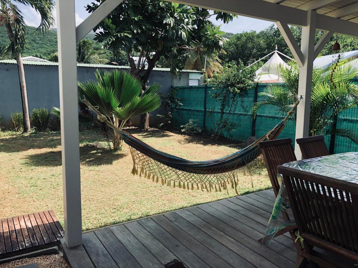 Habitation Baliache - Maison Creole Avec Jardin Privatif, Plage A 200M Deshaies Exteriör bild